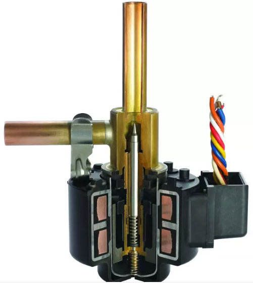 一种电子膨胀阀解剖图