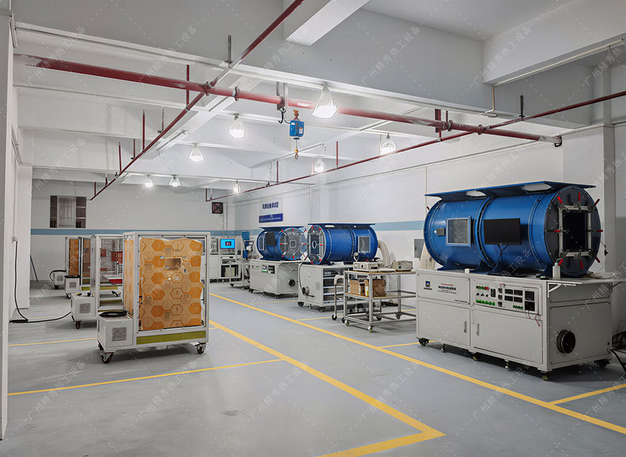 广州AG庄闲热工设备有限公司调试车间